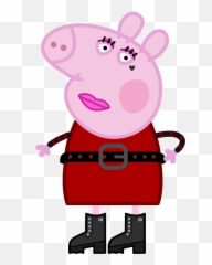 Peppa Pig Funny Peppa Pig Wallpaper - Peppa Pig Chica Mala Emoji,Pig Knife Emoji