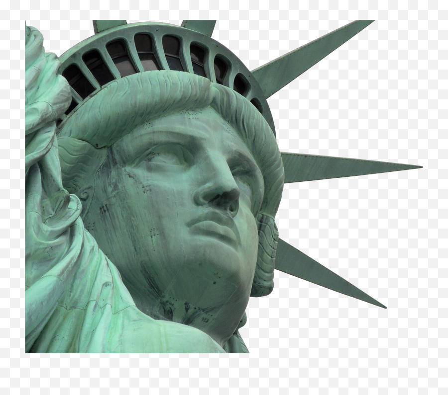 Statue Of Liberty Monument Face Free Image Download - Liberty Island Emoji,Statue Of Liberty Emotions Of Surprised