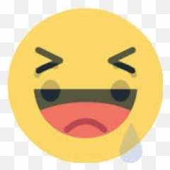 Meme Cursed Anime Emoji Emoticon - Open Eye Crying Laughing Emoji