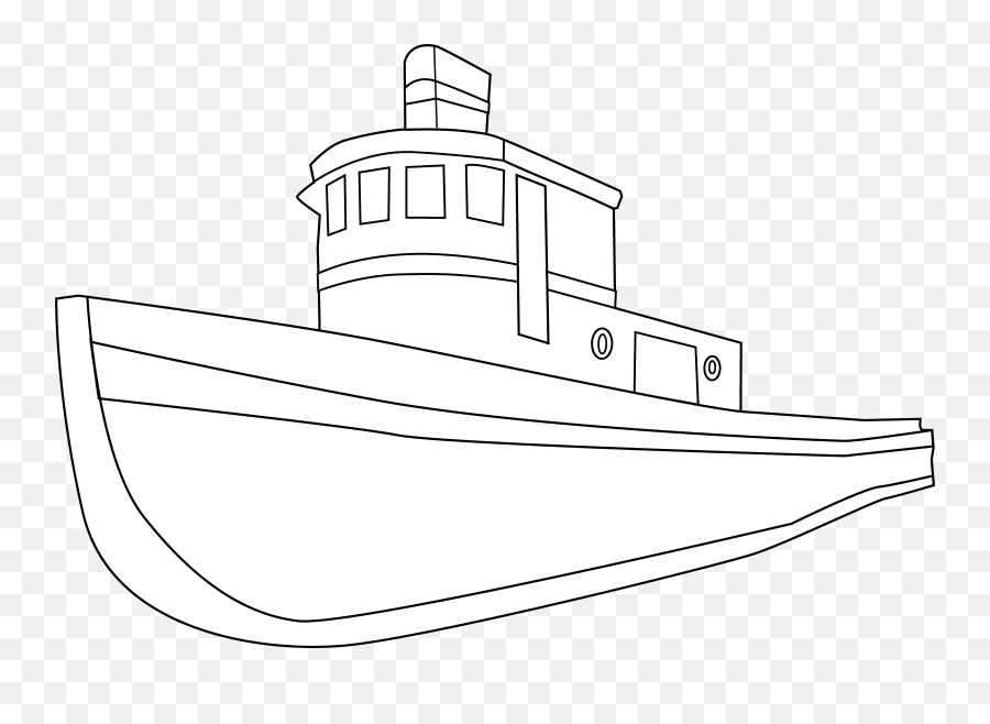 Clip Art Boat Fourcoloringpages - Clipartix Cargo Ship Clipart Black Background Emoji,Cruise Ship Emoji