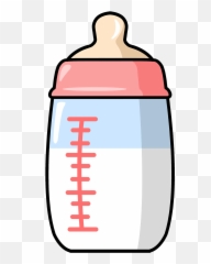 Milk Bottle Baby Clipart - Baby Bottle Clipart Emoji,Wahoo Emoticons