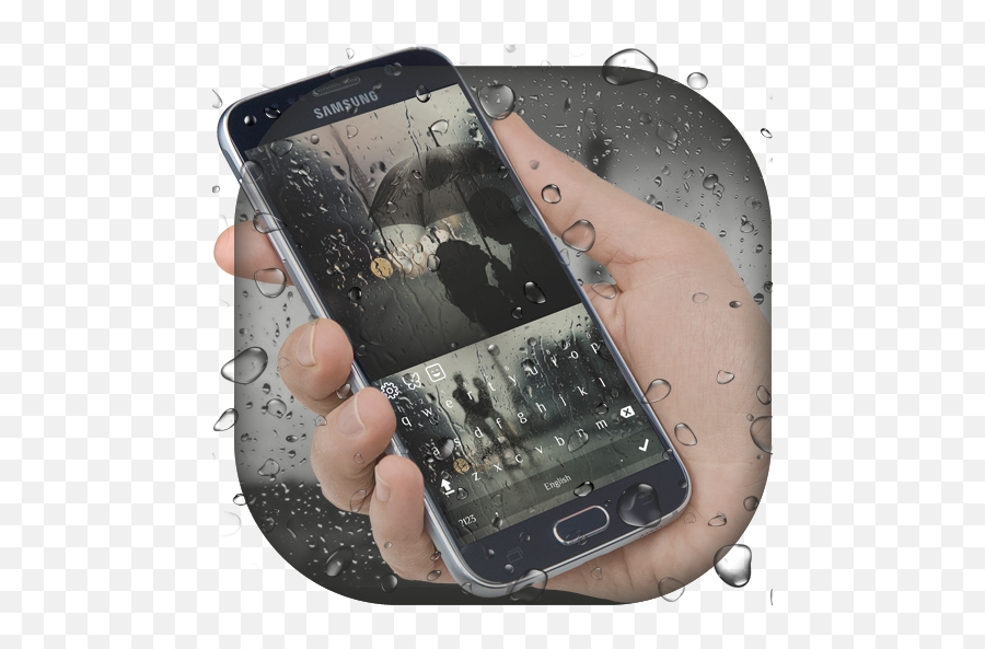 Download Monsoon Rain Wet Dreamy Love - Camera Phone Emoji,Color Rain Emoji Keyboard