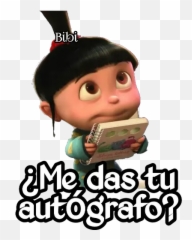 Agnes Baby Stickers For Whatsapp - Fictional Character Emoji,Plasta De Mierda Emoticon Whatsapp