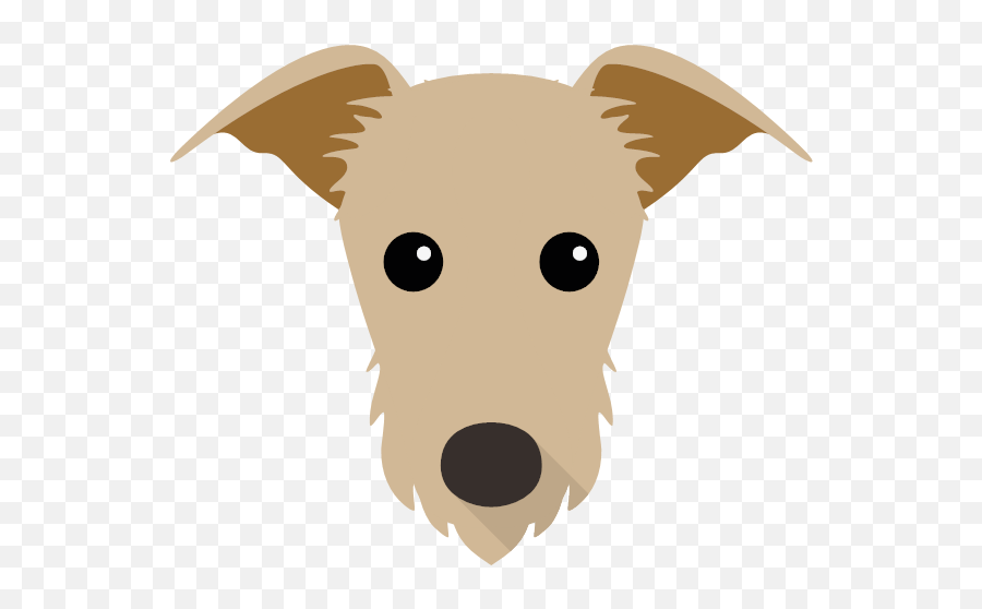 Personalised Lurcher Shop - Cartoon Lurcher Emoji,Irish Wolfhound Emoji
