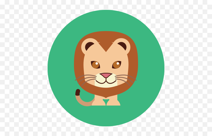 Lion Icon In Infographic Style - List Of Amazing Facts Of Animals Emoji,Funny Animated Truck Emojis