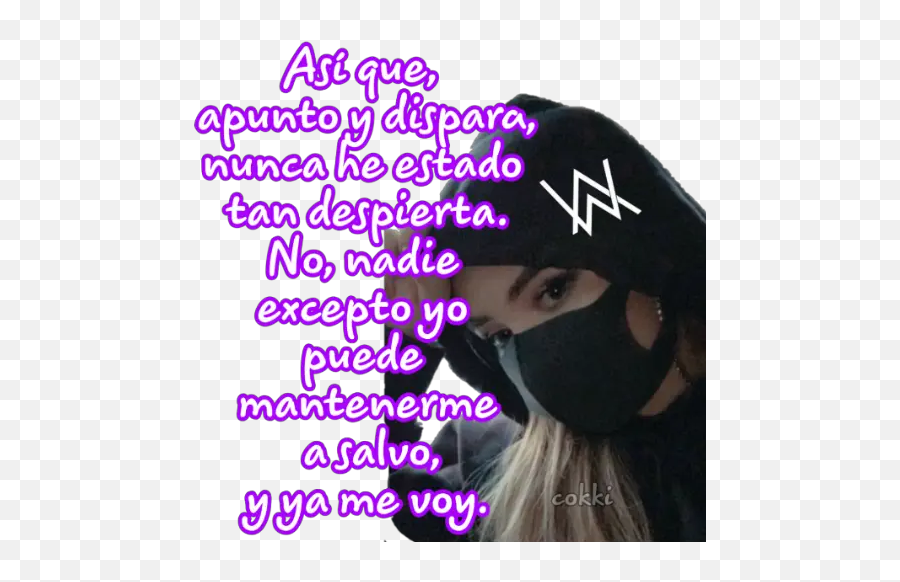 Alan Walker On My Way Stickers Para Whatsapp - Imagenes De Alan Walker Chicas Emoji,Emoji Alzando La Mano