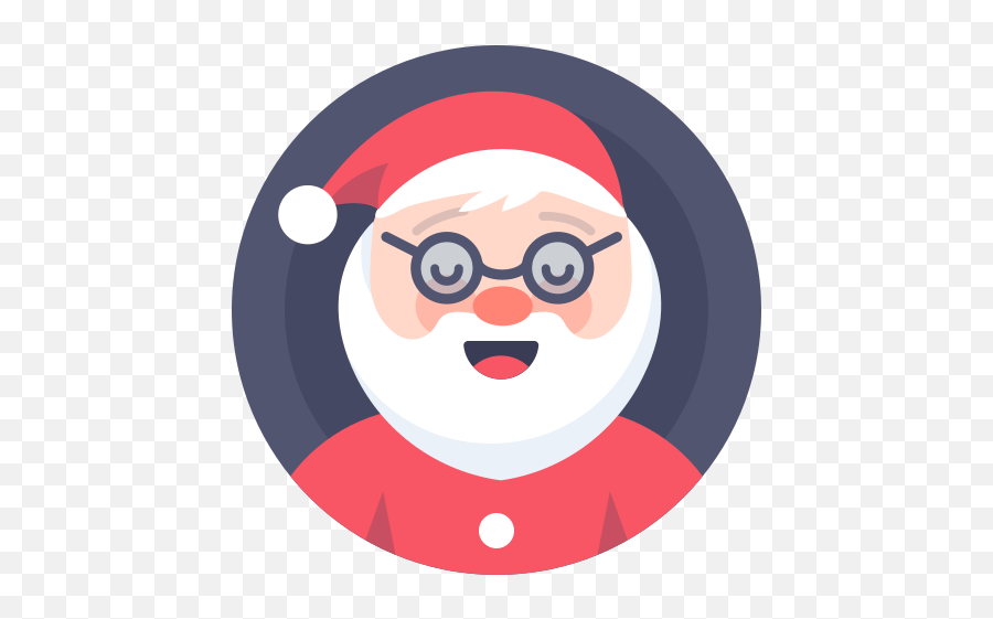 Christmas Clous Santa Free Icon Of - Aesthetic Christmas Icon Emoji,Free Chrustmas Emoticons