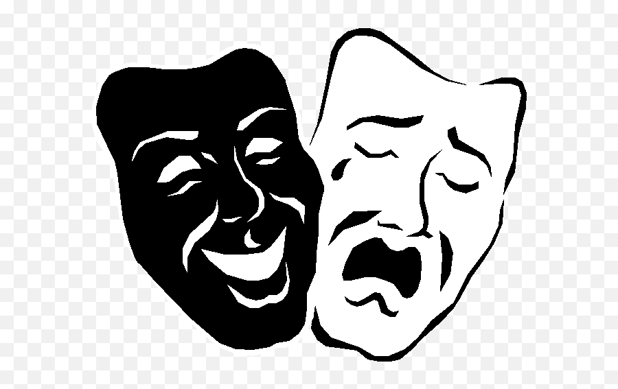 Free Comedy Tragedy Masks Png Download Free Comedy Tragedy - Happy Emoji,Jirafe Emojis Png