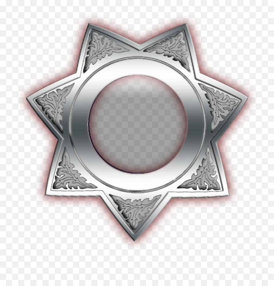 Police Badge Clipart 6 - Blank Transparent Police Badge Emoji,Sherriff Emoji