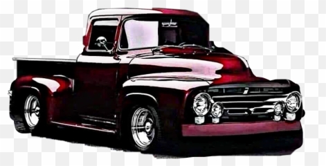 Pickup Truck Candyapplered Sticker - Truck Emoji,Pickup Truck Emoji
