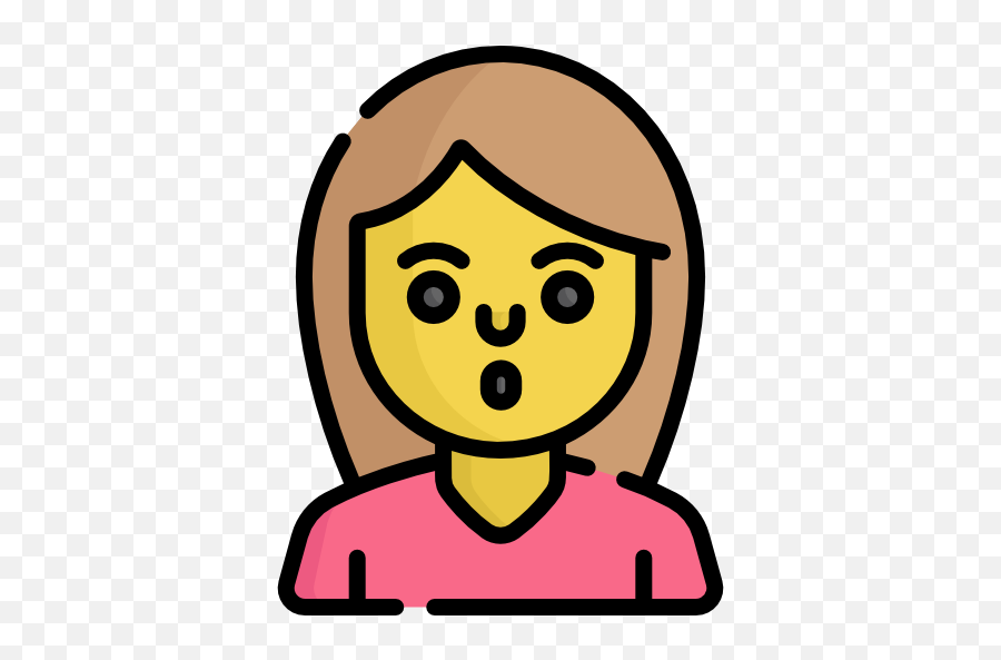 Surprise - Free Smileys Icons Emoji,Haircut Emoji