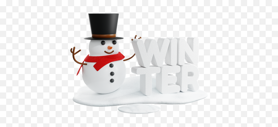 Snow 3d Illustrations Designs Images Vectors Hd Graphics Emoji,Snowman Emoji'