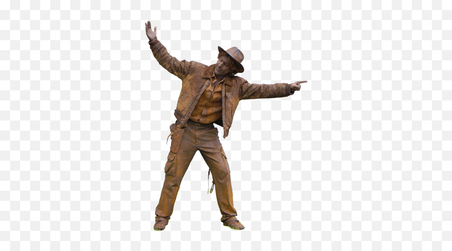 091 Indiana Jones - Living Sculptures Emoji,Statues Emojis