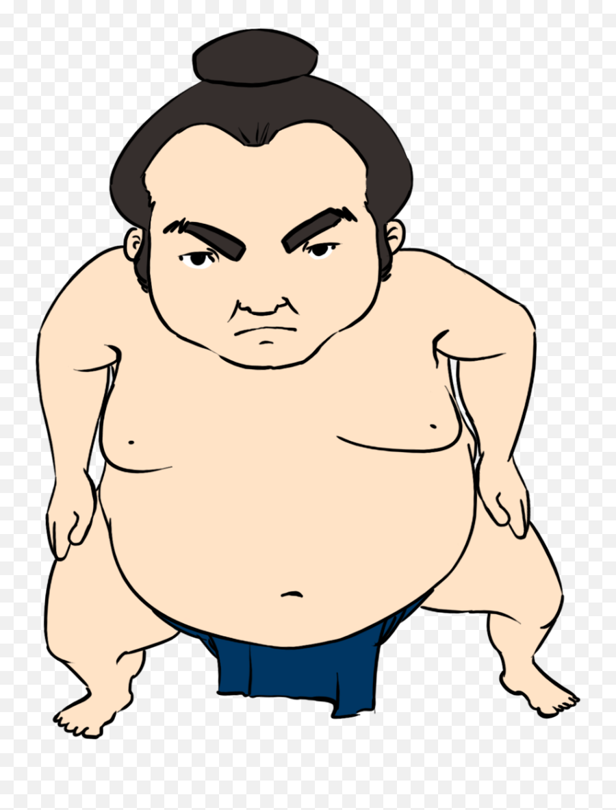 Wrestling Sumo Wrestler Clip Art Clipart - Clipartix Sumo Wrestler Sting Emoji,Wrestler Emoji