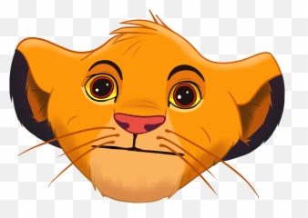 Simba Png - Simba Face Png Emoji,Simba Emoji