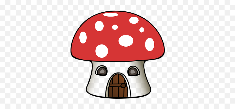 Free Cap Graduation Vectors - Cartoon Mushroom House Emoji,Skull Mushroom Emoji