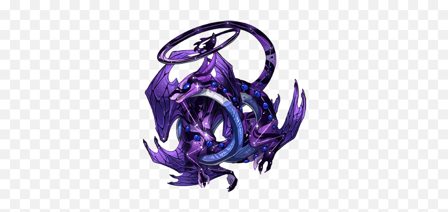 Theme Week Celestial Dragons Dragon Share Flight Rising - Royal Purple Beautiful Purple Dragon Emoji,Binary Emoji