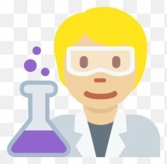 Scientist Emoji Clipart - Laboratory Flask,Flask Emoji