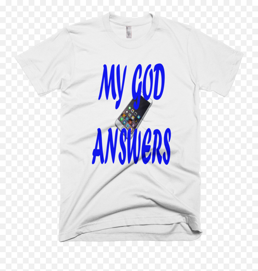 My God Answers T Shirt - Unisex Emoji,Emoji Shirt And Joggers