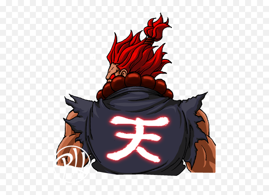 Street Fighter Akuma Avatar Png Image - Akuma Street Fighter Avatar Emoji,Street Fighter Emoticons