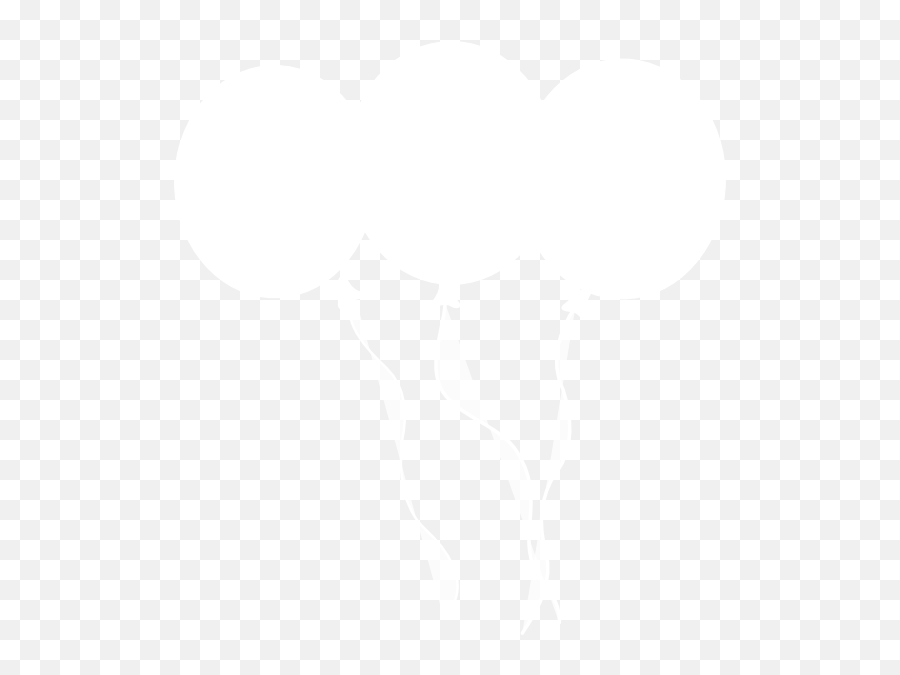 White Balloon Silhouette Clip Art - Vector White Balloon Png Emoji,Black Balloon Emoji