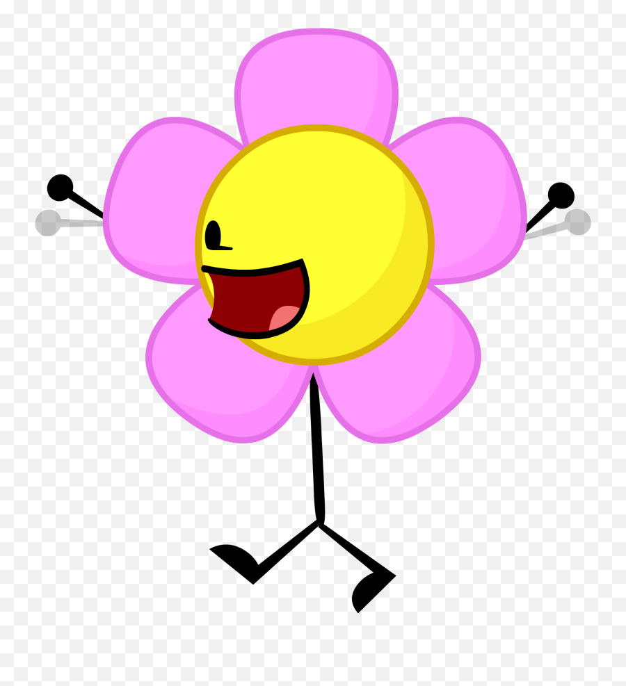 Flower Battle For Dream Island Wiki Fandom - Battle For Dream Island Flower Emoji,Closed Eyes Flower Emoticon