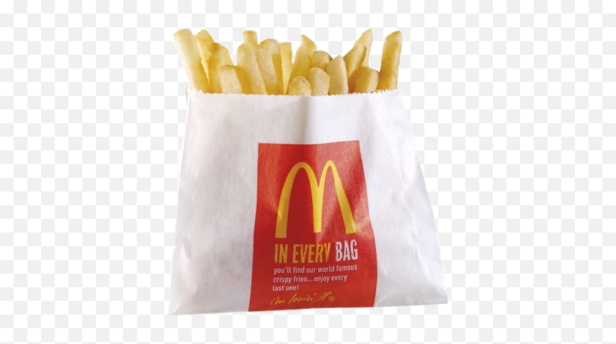 Fries Chips Food Sticker - Mcdonalds Happy Meal Syns Emoji,Bag Of Chips Emoji