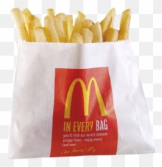 Fries Chips Food Sticker - Mcdonalds Happy Meal Syns Emoji,Bag Of Chips Emoji