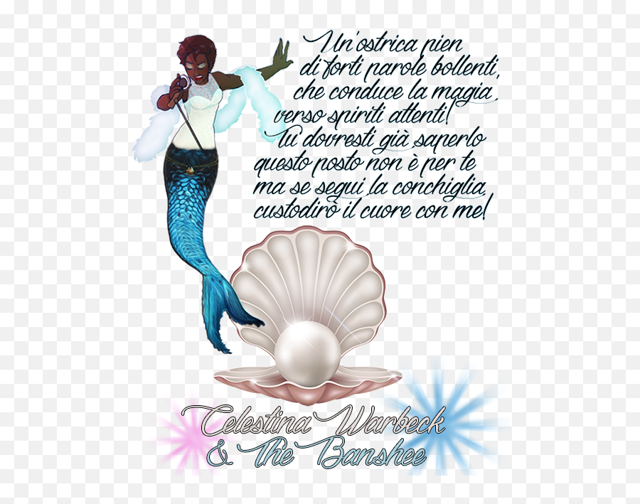 Mermish Party - Mermaid Emoji,Emoticon Sbalordita