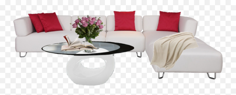 Sofa Sticker - Furniture Style Emoji,Table Throw Emoji