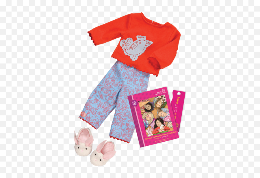 Pajamas Clipart Pajama Shirt Pajamas Pajama Shirt - Doll Emoji,Emoji Pjs For Girls