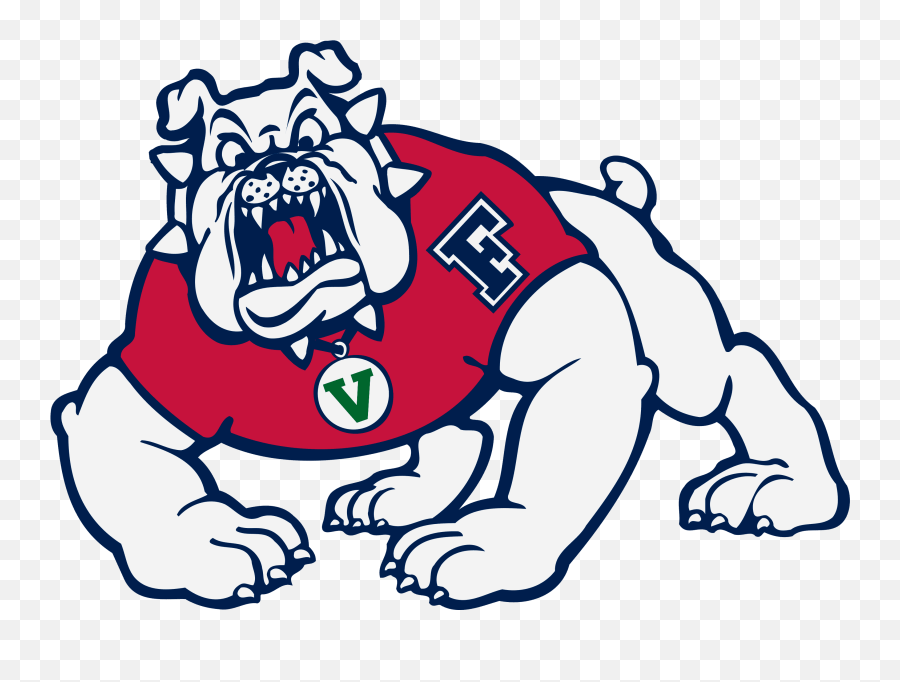 Wrestlers Clipart Bulldog Wrestlers - Fresno State Bulldog Logo Emoji,Wwe Wrestler Emoji