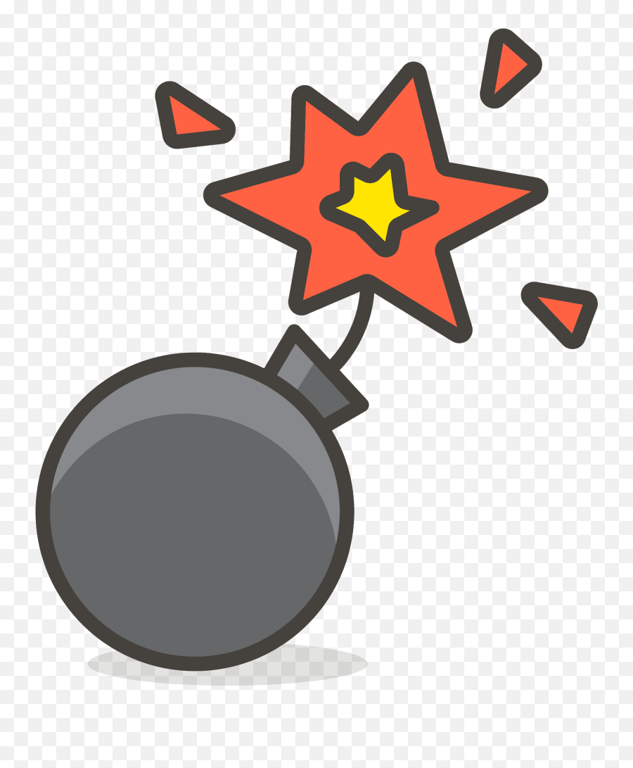 Bomb Emoji Clipart - Iconos De Una Bomba,Bomb Emoji Png