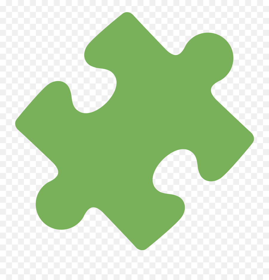 Puzzle Piece Emoji,Green Check Emoji