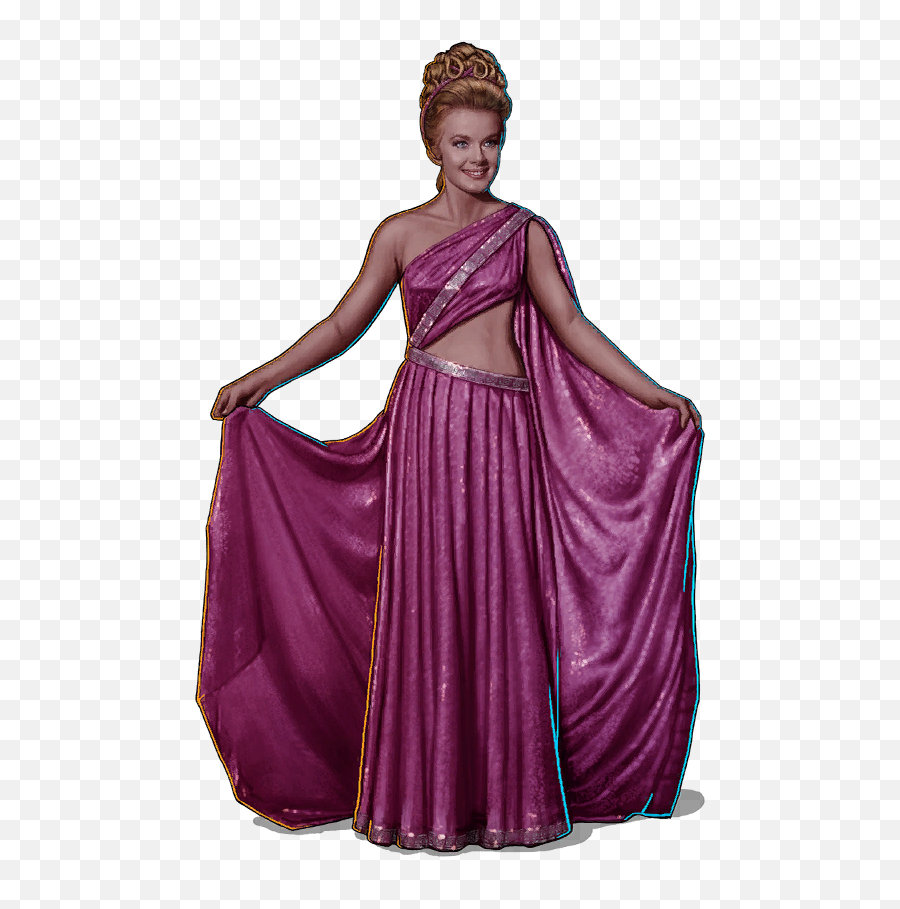 Star Trek Timelines - Floor Length Emoji,Star Trek Emotion Lady