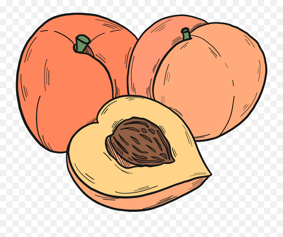 Peaches Clipart Free Download Transparent Png Creazilla - Fresh Emoji,Peaches Emoji