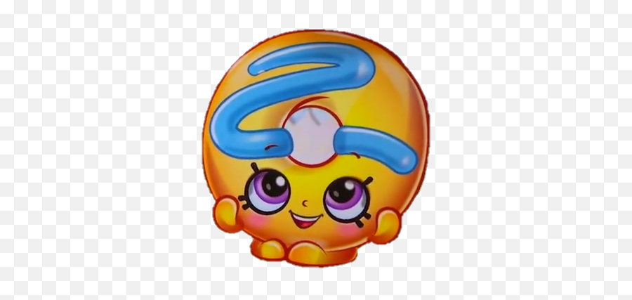Dolly Donut Shopkins Cartoon Fanon Wiki Fandom - Happy Emoji,Kissing Emoticon Difference