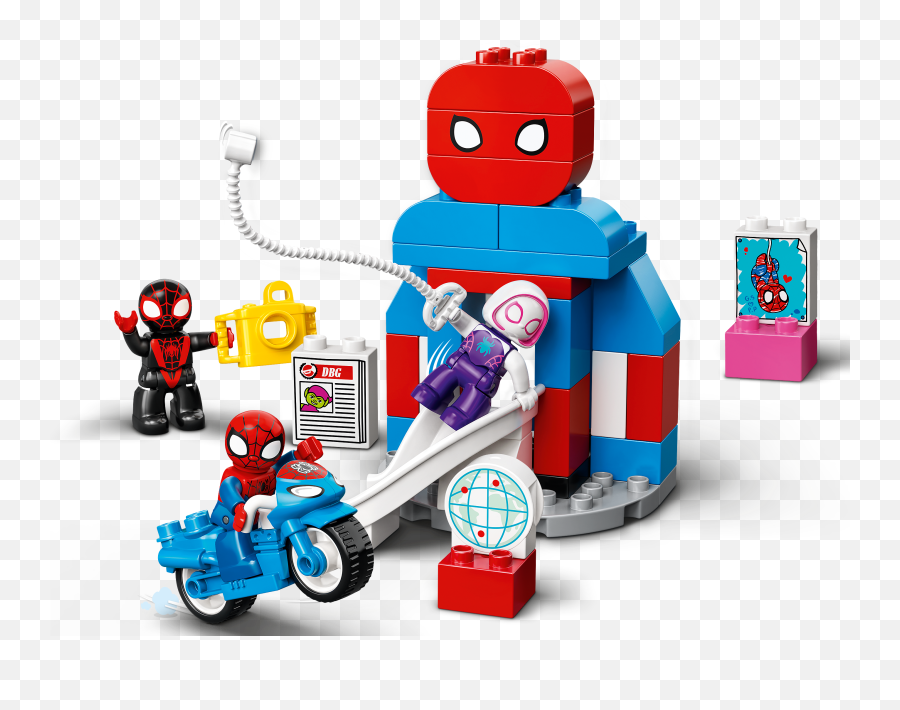 Spider - Man Headquarters Lego Duplo Spider Man Headquarters Emoji,Lego Batman One Emotion