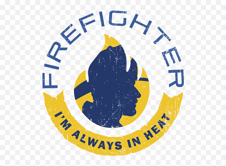 Iu0027m Always In Heat - Funny Firefighter Hat For Men Women Kids Fire Rescuer Service Brigade Beach Towel Language Emoji,Art Fires The Emotions