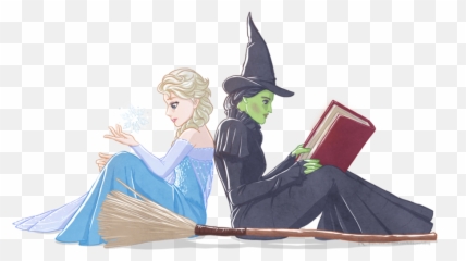To Read My Blog Of Course - Glinda Wicked Elphaba Emoji,Elsa Ice Powers Emotions