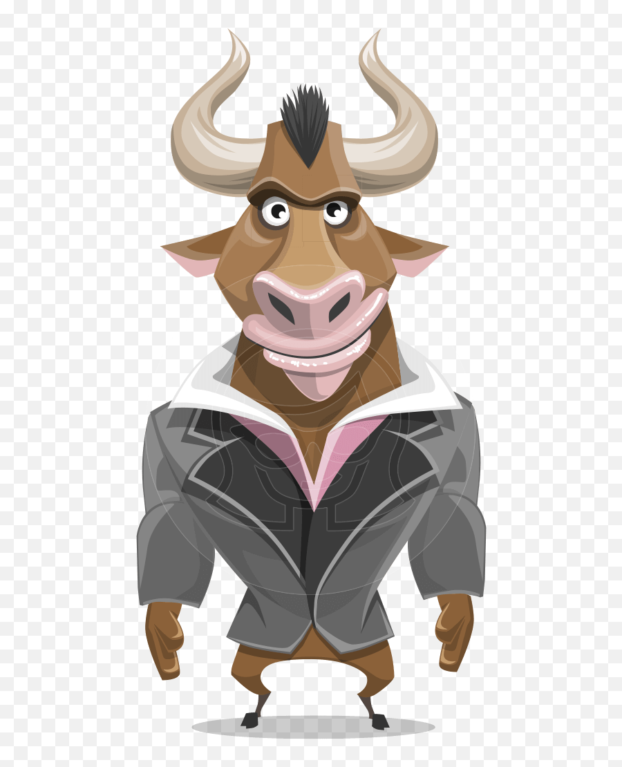 Barry The Bull Character Animator Puppet Graphicmama - Bull Character Emoji,Appealing Their Emotions