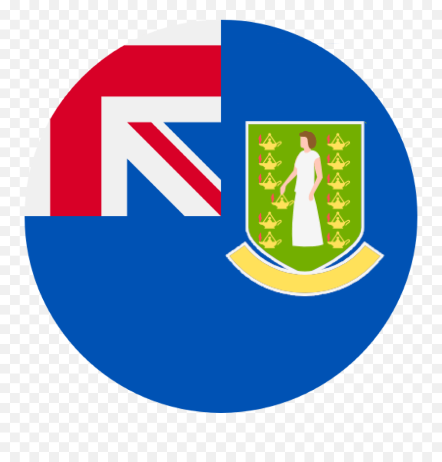 Index Of Publicimgflags - British Virgin Islands Flag Round Emoji,Emojis Of Ireland And Us Flags