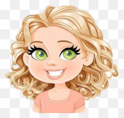 Describing Vocab Meaning 2 Baamboozle - Girl With Blonde Hair Cartoon Emoji,Princess Emoji Curly Hair