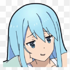 Kogeino Whatsapp Stickers - Kanosuba Emoji,Aqua Emoticon Konosuba