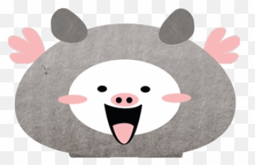Pimochi The Flying Pig Stickers - Happy Emoji,Flying Pig Emoji