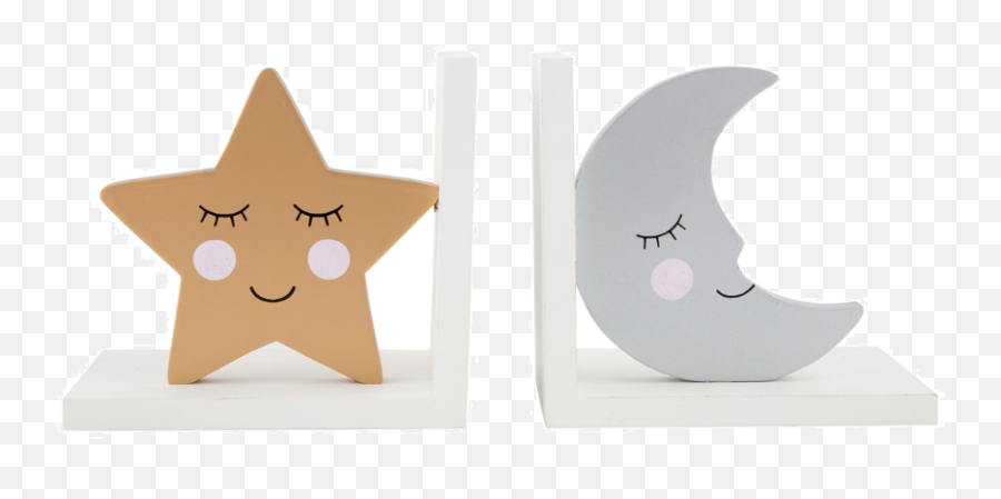Sweet Dreams Stars U0026 Moon Bookends - Sass Belle Sweet Dreams Star Moon Bookends Emoji,Moon Calendar Emoji