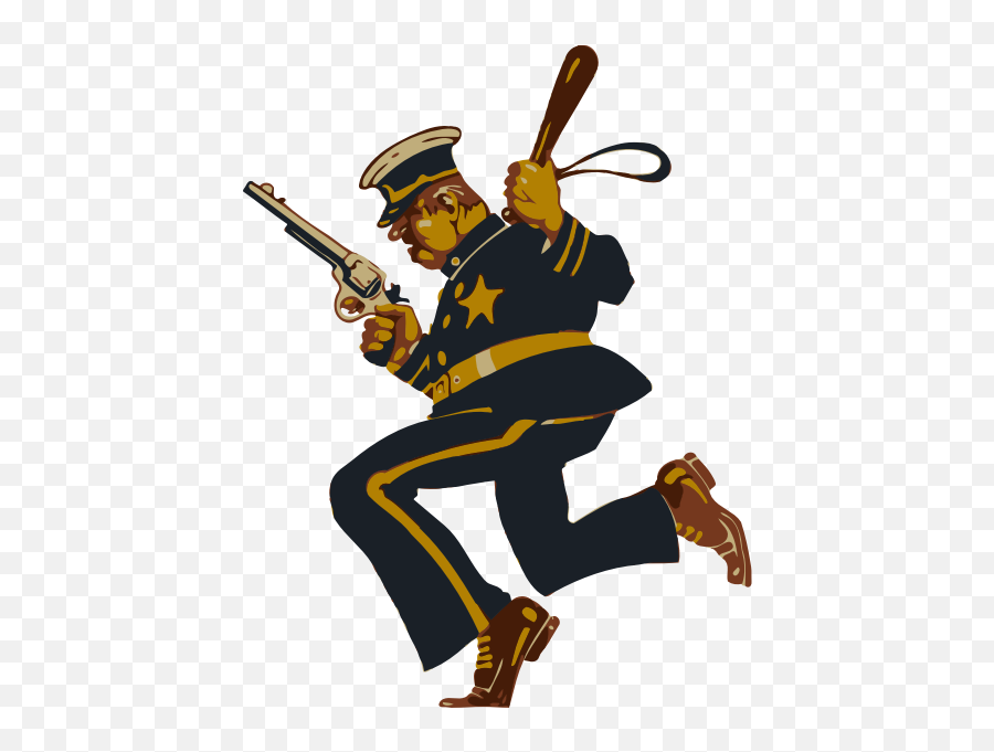 Policeman In Action - Policeman Pdf Emoji,Cop Emoticon Facebook