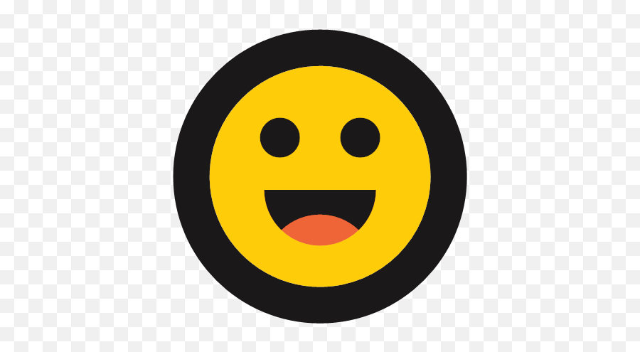 Emoticon Happy Joy Smile Icon - Fat Face Emoji,Upside Down Emoji