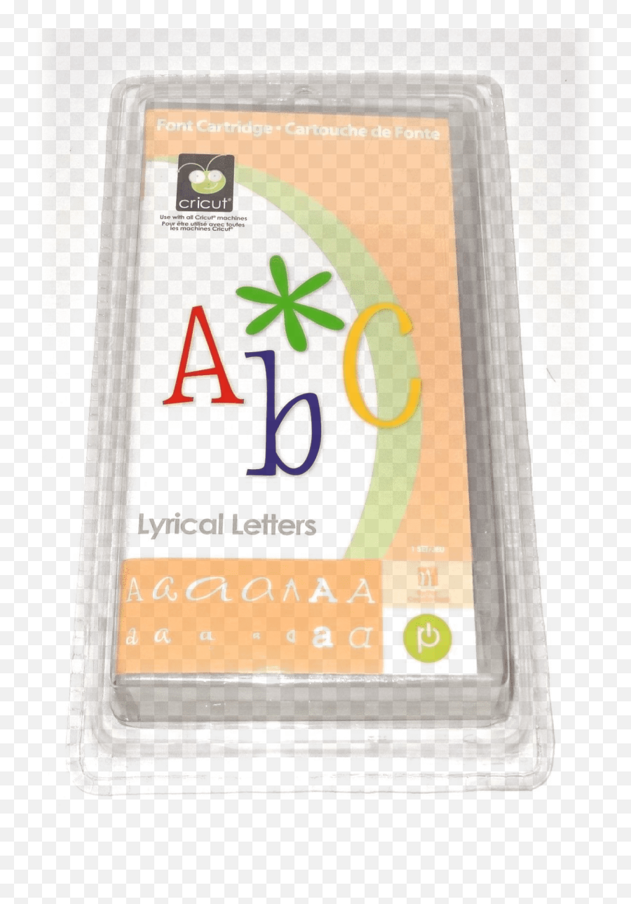 Cricut Lyrical Letters Expression Personal Cutter E2 Machine Cartridge - Lyrical Letters Cricut Cartridge Emoji,Cricut Emoji Cartridge