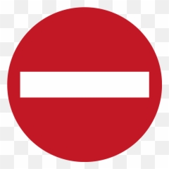 No Entry - No Entry Emoji,No Signal Emoji